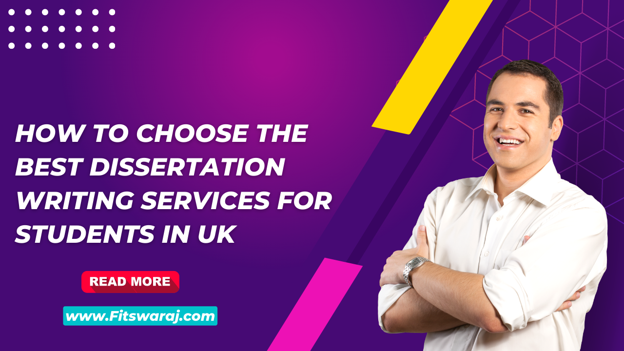 Finding the best dissertation writing services in UK can be overwhelming. Our blog provides tips on how to choose the right dissertation writing services that offer high-quality, reliable, and affordable dissertation help for students.